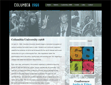 Tablet Screenshot of columbia1968.com